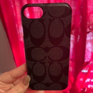 EUC coach iPhone 7 case.